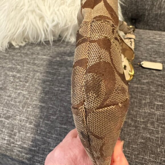 Vintage Coach Limited Edition Poppy Bag Leather Suede Canvas Model 6123 - Picture 14 of 15